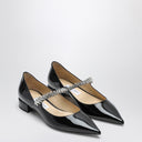 Jimmy Choo Bing Pump Flat Black Patent Leather