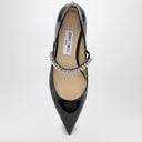Jimmy Choo Bing Pump Flat Black Patent Leather