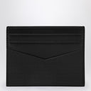 Porta della carta in pelle nera Givenchy con logo