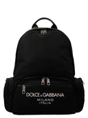 Mochila de nylon logo de Dolce & Gabbana