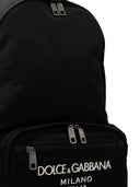 Mochila de nylon logo de Dolce & Gabbana