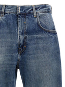 Jeans de placa de logotipo de Givenchy