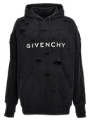 Sudadera con capucha de logotipo de Givenchy