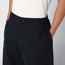 Studio Nicholson Black Cotton Wide Trousers