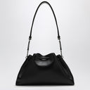 Jimmy Choo Cinch M Black Leather Bucket Bag