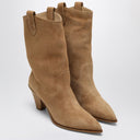 Aquazzura Boogie Camel Coloured Texan Boots