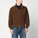 Kurtka Baracuta G9 Harrington w Olive Green Suede