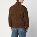 Kurtka Baracuta G9 Harrington w Olive Green Suede