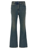 Givenchy Chain Jeans con logotipo