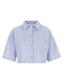 Camisa de bordado del logotipo de Givenchy