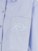 Camisa de bordado del logotipo de Givenchy