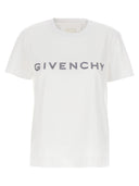 Givenchy Rhinestone Logo T Shirt