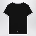 Maglietta archetipo nera Givenchy con logo