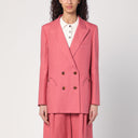 Blazé Milano Everynight Fuchsia Double Breasted Jacket