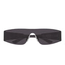 Balenciaga Sunglasses Bb0041 S 001 Gray/Gray Unisex