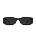 Balenciaga Sunglasses Bb0096 S 001 Black/Grey Unisex