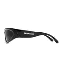 Balenciaga Solglasögon Bb0157 S 001 Justin Bieber Svart/Grå Herr