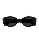 Balenciaga Sunglasses Bb0477 Sa 001 Black/Grey Women