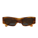 Balenciaga Sunglasses Bb0478 S 002 Brown/Gray Women