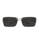 Balenciaga Sunglasses Bb0485 Sa 001 Ruthenium/Grey Unisex