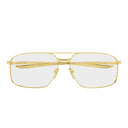 Balenciaga Eyeglasses Bb0495 O 002 Gold/Clear Men