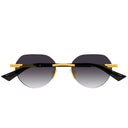 Bottega Veneta Sunglasses Bv1379 S 001 Gold/Grey Men