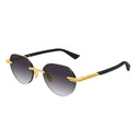 Bottega Veneta Sunglasses Bv1379 S 001 Gold/Grey Men