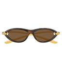 Bottega Veneta Sunglasses Bv1390 S 002 Gold/Brown Women