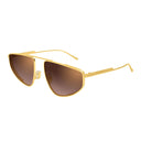 Bottega Veneta Sunglasses Bv1466 S 004 Gold/Brown Women