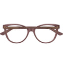 Bottega Veneta Eyeglasses Bv1313 O 005 Burgundy/Transparent Woman