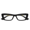 Bottega Veneta Eyeglasses Bv1449 O 001 Black/Transparent Woman