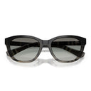 Burberry Solglasögon Be4486 42008 G Rutig Gradient Grå/Smoky Grey Dam