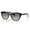 Burberry Solglasögon Be4486 42008 G Rutig Gradient Grå/Smoky Grey Dam