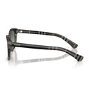 Burberry Solglasögon Be4486 42008 G Rutig Gradient Grå/Smoky Grey Dam