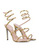 René Caovilla Flat Shoes Golden