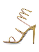 René Caovilla Flat Shoes Golden