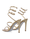 René Caovilla Flat Shoes Golden