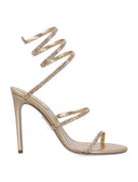 René Caovilla Flat Shoes Golden