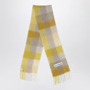 Acne Studios Beige/Yellow Alpaca Scarf