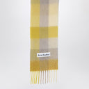 Acne Studios Beige/Yellow Alpaca Scarf