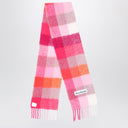 Acne Studios Alpaca Blend Checked Scarf