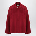 Loulou Studio Camila Jacket In Burgundy Wool