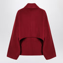 Loulou Studio Camila Jacket In Burgundy Wool