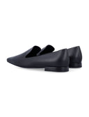 Loulou zapatos planos negros