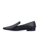 Loulou zapatos planos negros