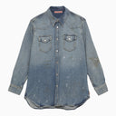 Acne Studios Denim azzurro sopra la maglietta