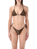 Abbigliamento mare matinée marrone