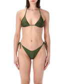 Abbigliamento mare matinée verde