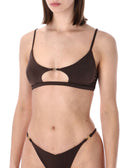 Abbigliamento mare matinée marrone