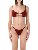 Abbigliamento mare matinée viola